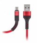 Datový kabel Maxlife MXUC-01 USB-C FastCharge 2A red 1m - 
