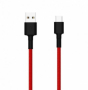 Originální opletený datový kabel Xiaomi Mi USB-C FastCharge 2A red 1m