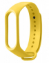 Devia výměnný silikonový pásek pro Xiaomi Mi Band 3, Mi Band 4 yellow