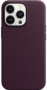 originální pouzdro Apple Leather Case s MagSafe pro Apple iPhone 13 Pro burgundy