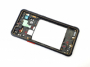 originální střední rám Samsung G525F Galaxy Xcover 5 black - 