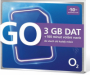 O2 SIM karta GO 3GB - Kredit 50Kč