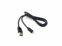 originální datový kabel Vodafone 0,5A microUSB black 1 m - 