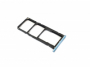 držák SIM + držák paměťové karty pro Realme C21 blue - 