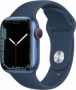 Apple Watch Series 7 GPS 41mm blue Aluminium CZ Distribuce - 