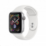 Apple Watch Series 4 GPS 40mm silver/white CZ - 