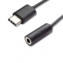 originální adaptér Sony EC260 USB-C - jack 3,5mm black - 