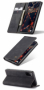 CaseMe kožené pouzdro Retro Flip pro Samsung G980F Galaxy S20 black - 