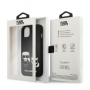Karl Lagerfeld pouzdro Karl Lagerfeld and Choupette PU Leather black pro Apple iPhone 13 - 