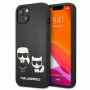 Karl Lagerfeld pouzdro Karl Lagerfeld and Choupette PU Leather black pro Apple iPhone 13 - 