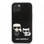Karl Lagerfeld pouzdro Karl Lagerfeld and Choupette PU Leather black pro Apple iPhone 13 - 