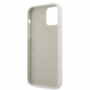 Guess pouzdro Silicone Vintage pro Apple iPhone 12, iPhone 12 Pro white - 