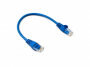 síťový UTP kabel PremiumCord Patch RJ45-RJ45 Cat.6, 25cm blue