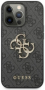 Guess pouzdro PU 4G Metal Logo grey pro Apple iPhone 13 Pro Max - 