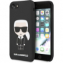Karl Lagerfeld pouzdro Full Body Iconic black pro iPhone 7, iPhone 8, iPhone SE (2020), SE (2022) 5G - 