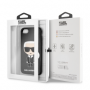 Karl Lagerfeld pouzdro Full Body Iconic black pro iPhone 7, iPhone 8, iPhone SE (2020), SE (2022) 5G - 