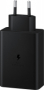 originální rychlonabíječka Samsung EP-T6530NBEGEU Power Adapter Trio black s výstupem 2x USB-C / USB-A 65W