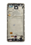 originální LCD displej + sklíčko LCD + dotyková plocha + střední rám Samsung A725F Galaxy A72, A726B Galaxy A72 5G white  + dárek v hodnotě 199 Kč ZDARMA - 