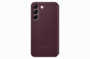 originální pouzdro Samsung Clear View Cover burgundy pro Samsung S901B Galaxy S22 - 