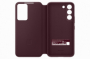 originální pouzdro Samsung Clear View Cover burgundy pro Samsung S901B Galaxy S22 5G - 