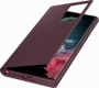 originální pouzdro Samsung Clear View Cover burgundy pro Samsung S901B Galaxy S22