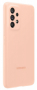 originální pouzdro Samsung Silicone Cover peach pro Samsung A536 Galaxy A53 5G - 