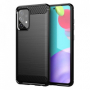 ForCell pouzdro Carbon black pro Samsung A528B Galaxy A52s, A525F Galaxy A52, A526B Galaxy A52 5G