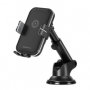 držák do auta s bezdrátovou nabíječkou XO WX027 black 15W - 