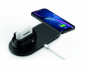 Bezdrátová nabíječka Swissten 3v1 pro Apple iPhone, Watch, Airpods 15W black - 