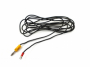 ESD zemnící kabel Desco Europe (Vermason) svorka / banánek 300cm black - Rozbaleno