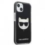 Karl Lagerfeld pouzdro Head TPE black pro Apple iPhone 13 - 