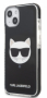 Karl Lagerfeld pouzdro Head TPE black pro Apple iPhone 13