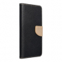 ForCell pouzdro Fancy Book black-gold pro Samsung M236 Galaxy M23, M135 Galaxy M13, A236B Galaxy A23 5G