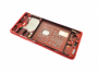 originální LCD displej + sklíčko LCD + dotyková plocha + střední rám Samsung G780F Galaxy S20 FE red SWAP - 