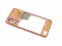 originální střední rám Samsung M236B Galaxy M23 5G orange - 