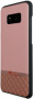 Uunique pouzdro Metallic/Saffiano pink pro Samsung G955 Galaxy S8 Plus - 