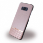 Uunique pouzdro Metallic/Saffiano pink pro Samsung G955 Galaxy S8 Plus - 