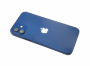 originální kryt baterie Apple iPhone 12 včetně středního rámu a sklíčka kamery (housing) blue SWAP