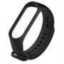 Tactical 513 výměnný silikonový pásek pro Xiaomi Mi Band 3, Band 4 black