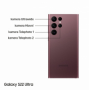 originální lepící štítek sklíčka kamery Samsung S908B Galaxy S22 Ultra 5G - 