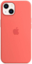originální pouzdro Apple Silicone Case s MagSafe pro Apple iPhone 13 light red