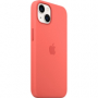 originální pouzdro Apple Silicone Case s MagSafe pro Apple iPhone 13 light red - 