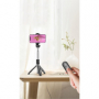 Bluetooth selfie tyč XO SS08 včetně trojnožky + Bluetooth ovladač black - 