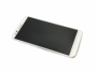 originální LCD display + sklíčko LCD + dotyková plocha + přední kryt LG D802 G2 white