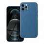 Pouzdro Jekod Silicone Mag Cover blue pro Apple iPhone 12 Pro