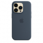 Originální pouzdro Apple Silicone Case s MagSafe pro Apple iPhone 14 Pro blue - 