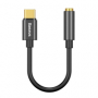 Audio adaptér Baseus L54 USB-C / jack 3,5mm black