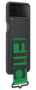 originální pouzdro Samsung Silicone Cover with Strap black pro Samsung F721 Z Flip4 - 