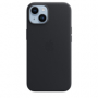 Originální pouzdro Apple Leather Case s MagSafe pro Apple iPhone 14 black