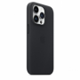 Originální pouzdro Apple Leather Case s MagSafe pro Apple iPhone 14 Pro black - 